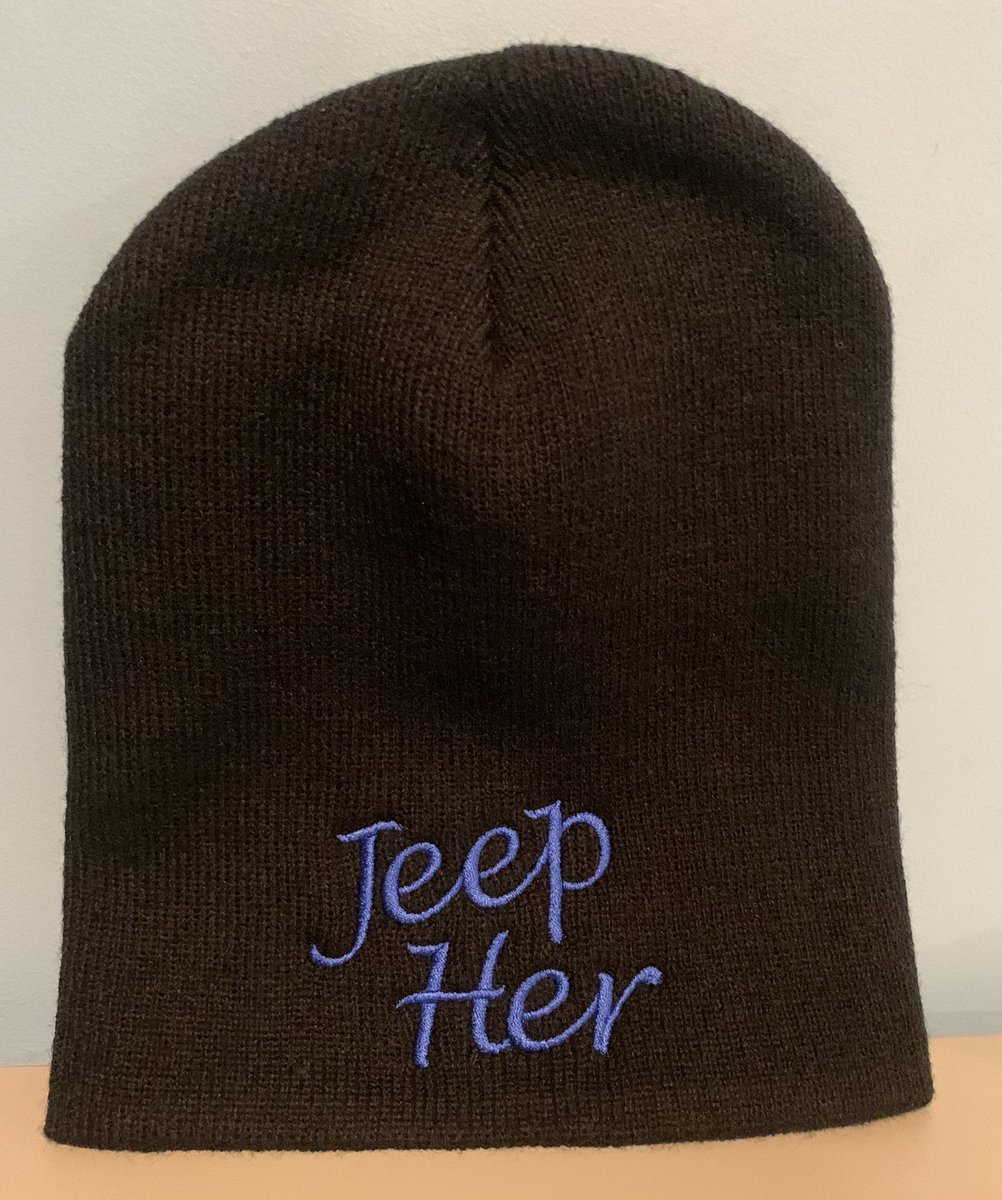 customemb11's tweet photo. 💥New #Beanie #Hat added. https://t.co/HGqeVFiAC6 come take a look 👀. #Jeepher #Jeepgirl #Jeeplife #Jeepwave https://t.co/lRqDNnZDDH