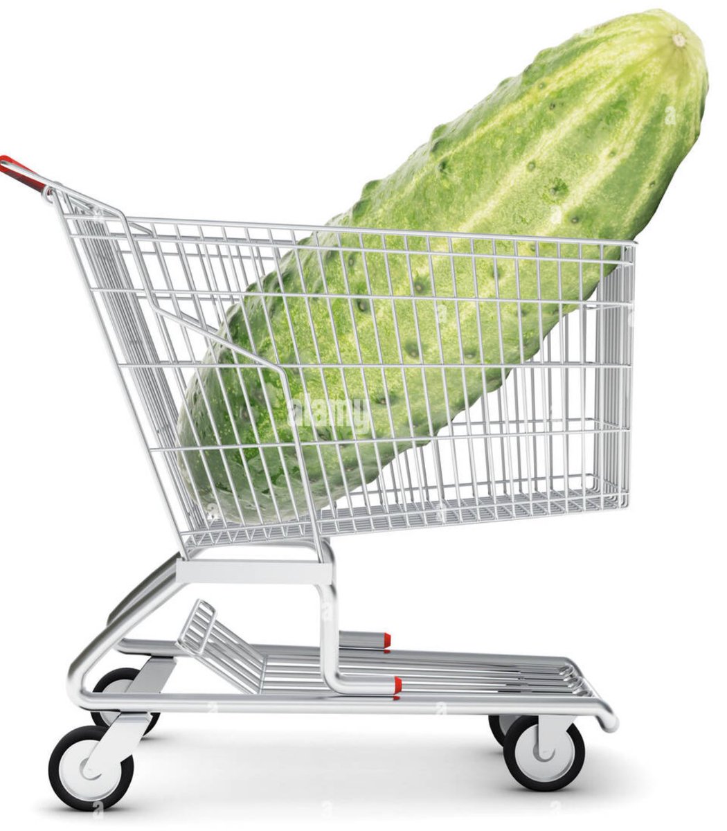 _Pixel_Pixie's tweet photo. #WagonWednesday #NotAWagon #Cucumber https://t.co/aehAEnUdgd