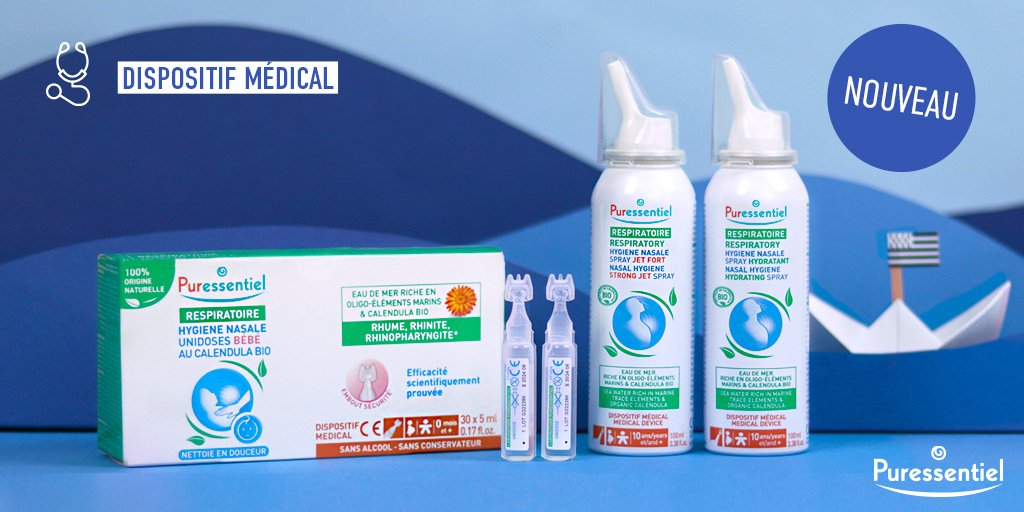 ✨ NOUVEAUX ✨
Découvrez les Sprays et les Unidoses Hygiène Nasale, ils associent l’eau de mer de Bretagne, riche en Oligo-éléments marins, et l’extrait de Calendula #BIO 💚

> bit.ly/tw-spray-hydra… 
> bit.ly/tw-spray-jet-f… 
> bit.ly/tw-unidoses
