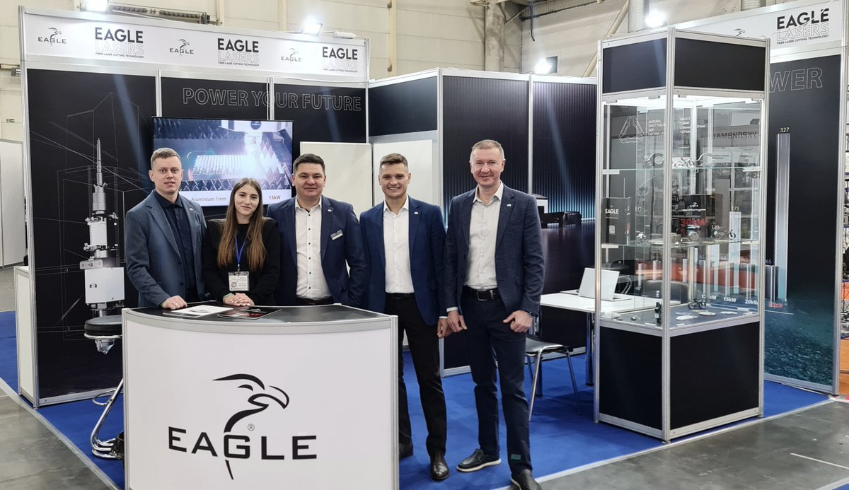 EagleLasers's tweet photo. Hello Kiev! We’re pleased to be participating in the XX International Industrial Forum, Ukraine’s largest industrial exhibition. You’re most welcome to our stand, where our representatives will answer all your inquiries.

 #iNspireTheWorld #PowerYourFuture #lasercutting https://t.co/i9PuMPMXDI
