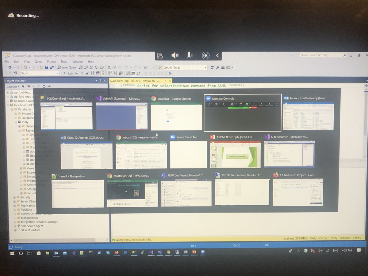 ExperienceITDET's tweet photo. Teaching fundamentals of web app development. https://t.co/Hocu3bQ0gK