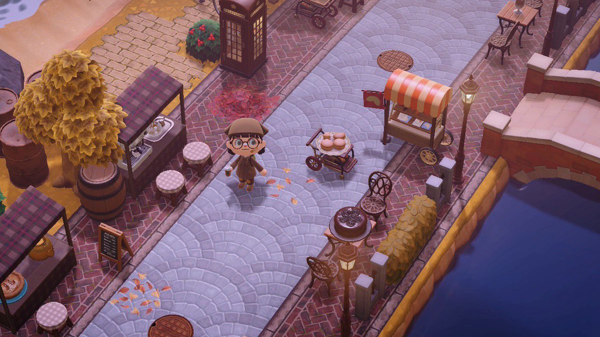 bluecafune's tweet photo. cafuné is so beautiful and cozy during autumn 🍂  i’m going to update my DA very soon ✨✨#acnh https://t.co/mtlYCkHt31