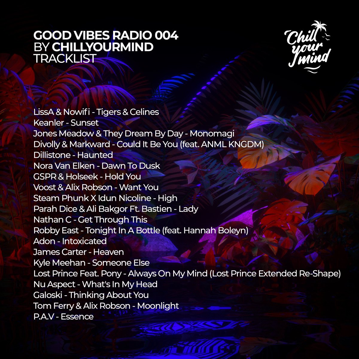 Brand new episode of Good Vibes Radio it OUT NOW! If you are looking for Deep House, Chill House and Tropical tracks, as well as some fresh IDs, this is for YOU🌴

Head over to our YouTube Channel to listen to the full episode🔽
youtube.com/watch?v=mRB1TN…
