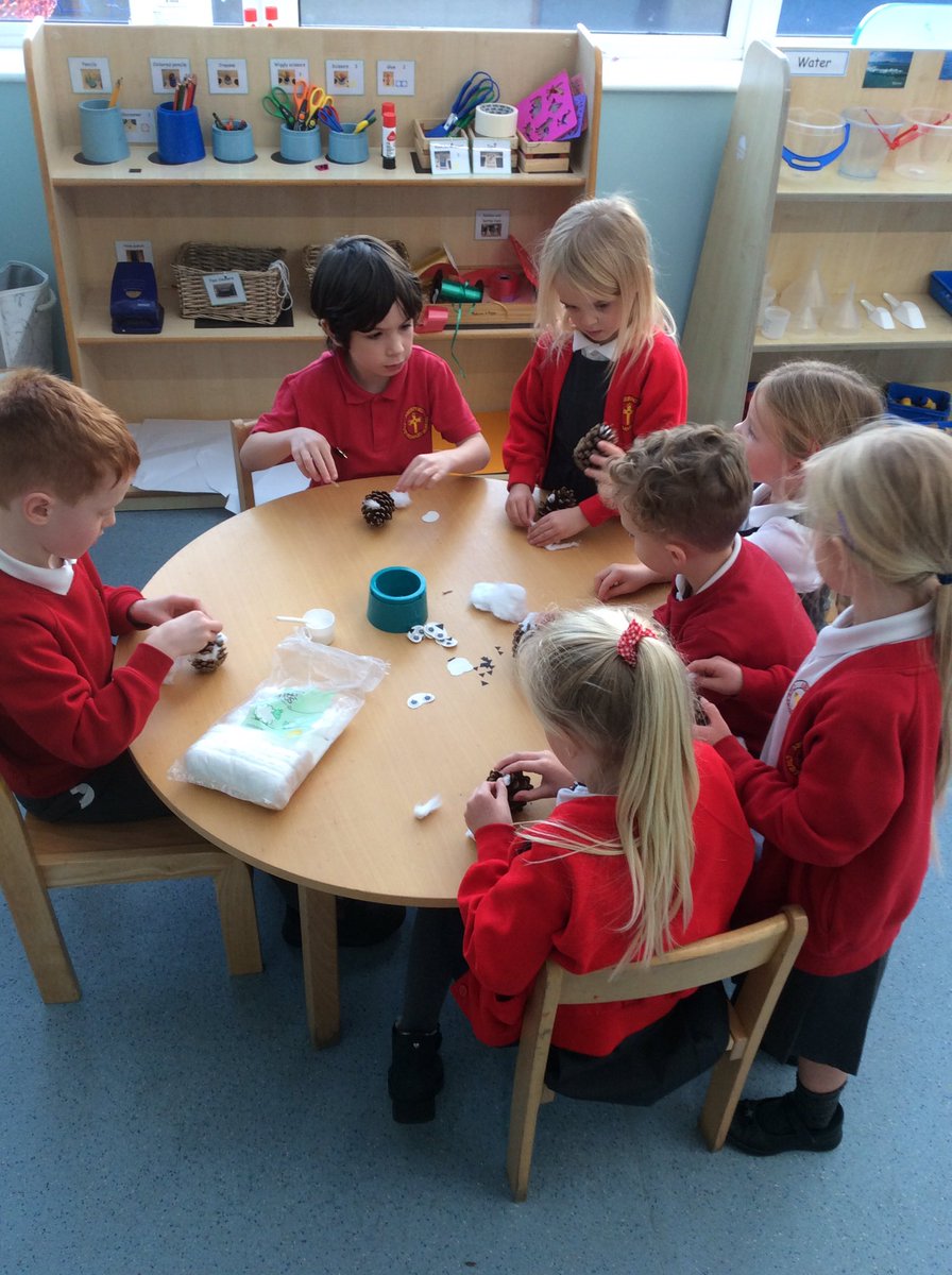 AberfordPrimary's tweet photo. Class 1 and 2 are enjoying making Christmas decorations for @LothertonHall 🎄🦉#christmas #owls #lothertonhall https://t.co/h9NJg56I00