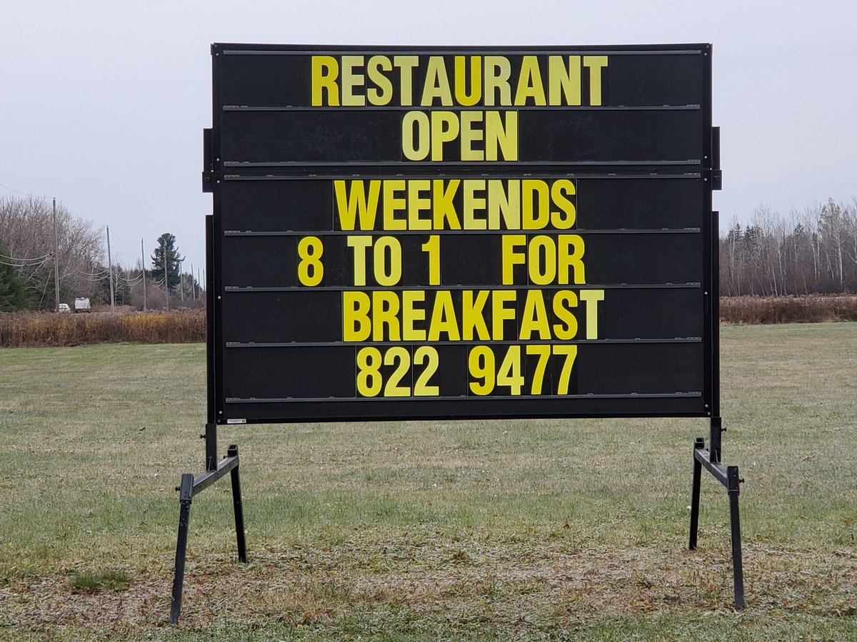 Join us for breakfast on weekends.