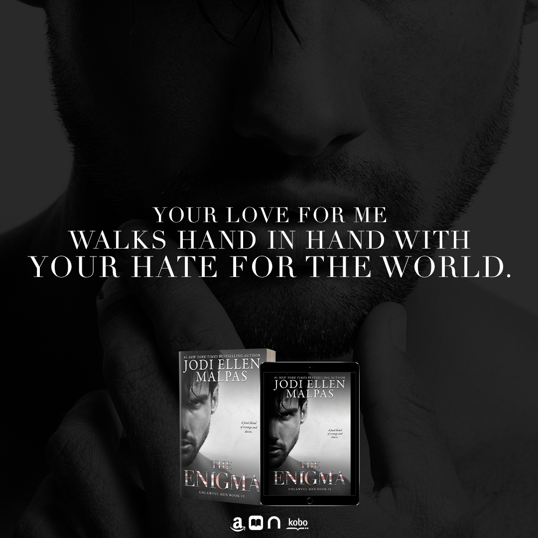 "Malpas somehow made me love a book that contain things  I hate." ~Jeeves Reads Romance

THE ENIGMA. OUT NOW!

UK Amazon: bit.ly/EnigmaUK
US Amazon: bit.ly/EnigmaUS

Apple UK: apple.co/3a5Nk51
Apple US: apple.co/3DfaouG