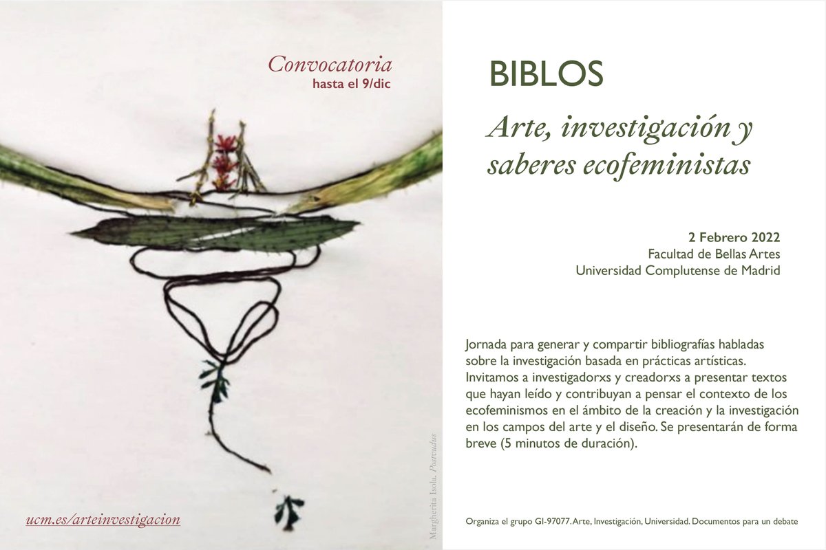 M_Andueza's tweet photo. Convocatoria abierta, hasta el 9 de diciembre. Más info aquí https://t.co/WHUrfqiPOb @InvestigacinAr1 https://t.co/IWFap0sbYj