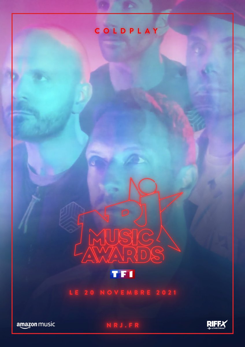 TF1Pro's tweet photo. #NMA @coldplay annonce sa participation évènement aux #nrjmusicawards le samedi 20/11 à 21:05 @TF1 @NRJhitmusiconly présenté par @nikosaliagas depuis le #PalaisdesFestivalserdesCongrés @villecannes 👍 https://t.co/VcMVdadj3n