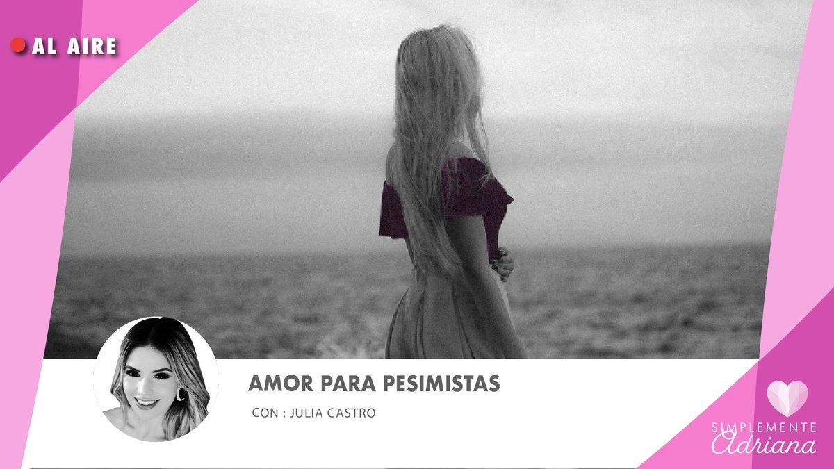 adrianacoronag's tweet photo. Si crees que el amor no es para ti , no dejes de escuchar a #JuliaCastro con su libro “Amor para pesimistas”
#EnVivo
📱Internet: https://t.co/MvB1wyJDke
📻Radio en Gdl: 105.9v https://t.co/cRTdPrqeDw