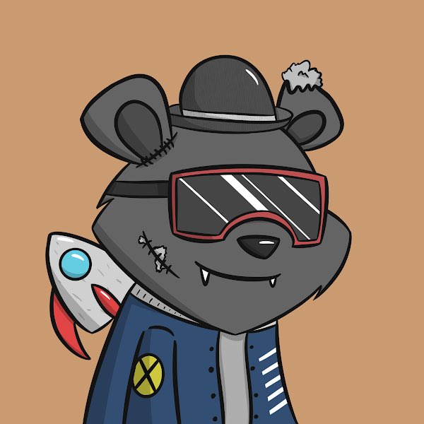 bonzowho's tweet photo. just got my first two nft ever 🥶 shits cool 👀🐻 @bearlycubs https://t.co/0eDIoKKMjr