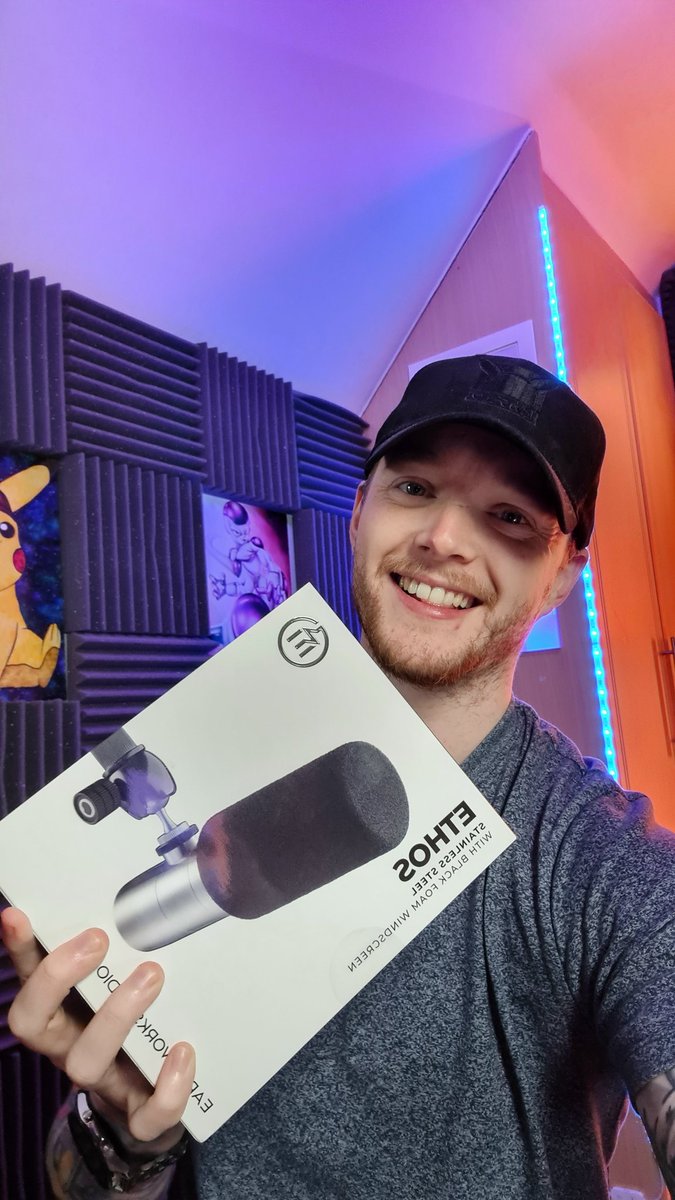 Amped's tweet photo. New mic, who dis @EarthworksAudio https://t.co/GJus5RZ87B