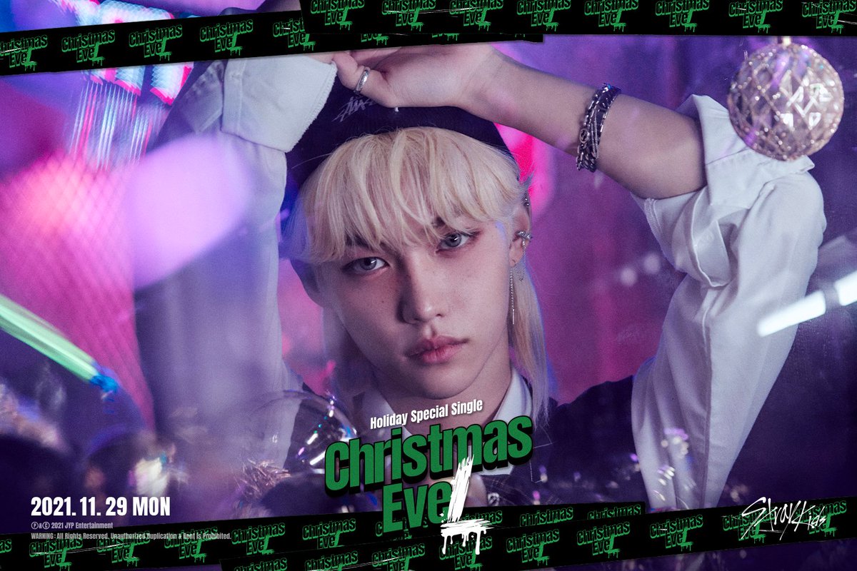 Stray Kids(스트레이 키즈) Holiday Special Single <Christmas EveL> TEASER IMAGE #필릭스 #Felix 2021.11.29 6PM (KST) #StrayKids #스트레이키즈 #ChristmasEveL #StrayKidsComeback #YouMakeStrayKidsStay
