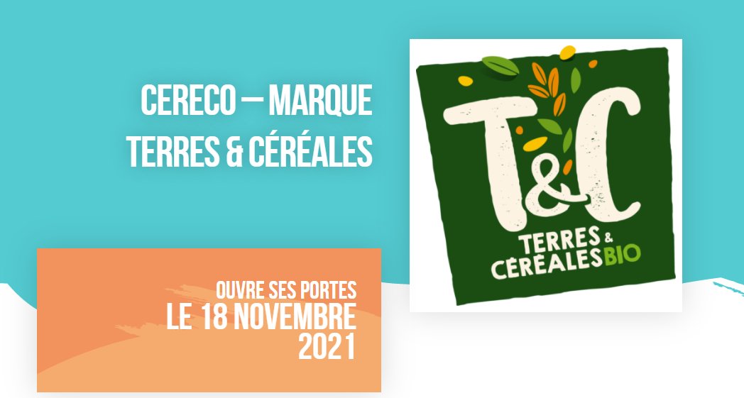ANIA_FRANCE's tweet photo. #DécouvreCeQueVousMangez en visitant l'usine de Terres & Céréales, vos céréales #bio pour le #petitdéjeuner !
Une marque de l’entreprise #Cereco
📆Jeudi 18 novembre à Domagne (35)
Inscrivez-vous 👇https://t.co/u4kND9u8K5
ℹ️https://t.co/YEiBce06LT #DCQVM #PortesOuvertes https://t.co/x06ysQ1CQx