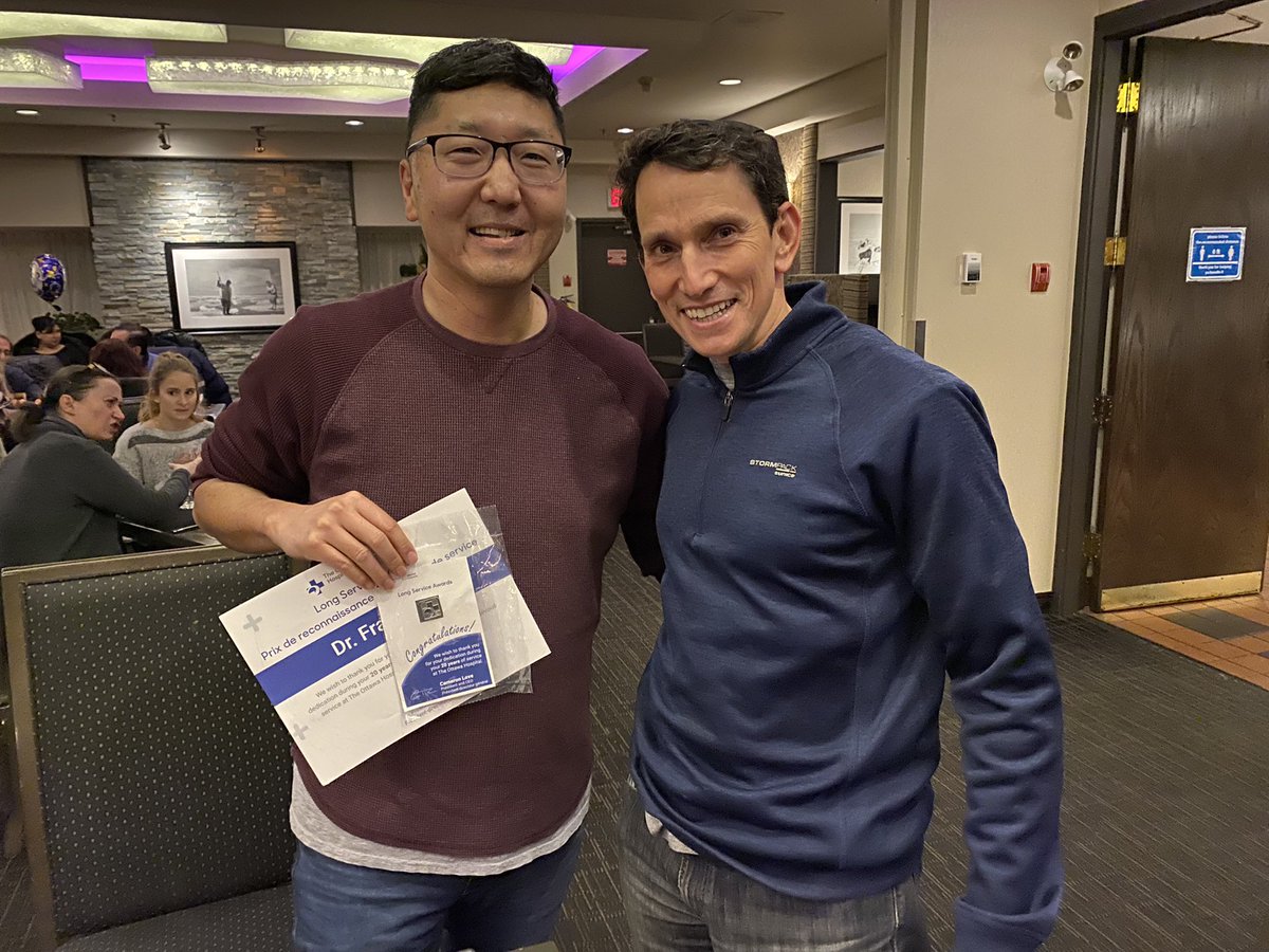 OttawaRad's tweet photo. I had the privilege of presenting Dr Frank Lee with a 20 year service award. Dr Lee provides imaging leadership to our community hospitals including Qikiqtani General Hospital In Nunavut. It was fitting the presentation was delivered in Iqaluit.#Theottawahospital @Ottradcme https://t.co/ShKEnP5ZYf