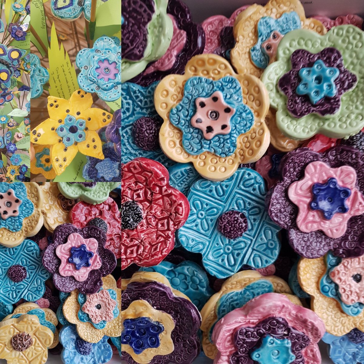jane_ceramics's tweet photo. Delivery of stunning Seeds Of Hope ceramic work to @FairfieldPrimSc this morning @EducateMag @educationgovuk @potclays https://t.co/fD6kDoIZcd