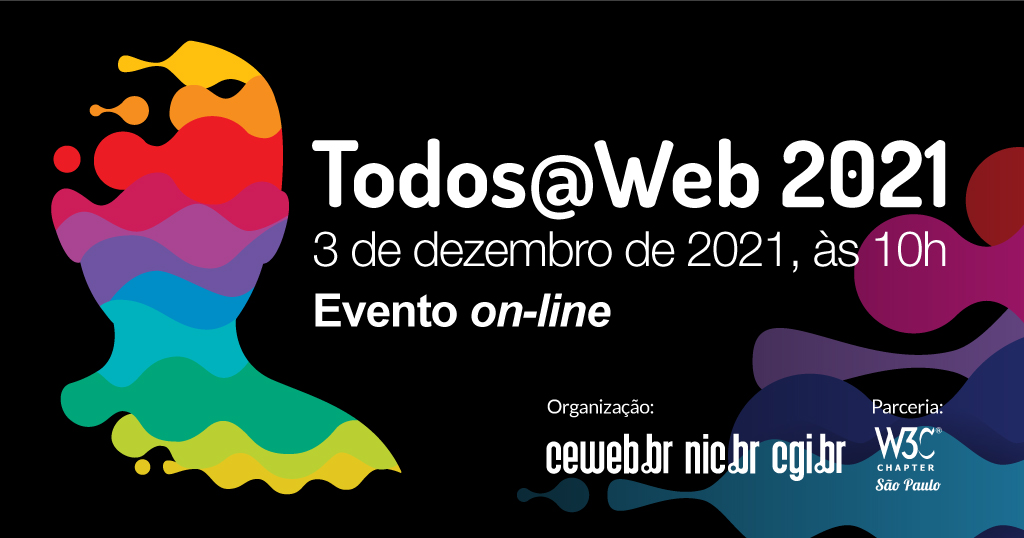 cewebbr's tweet photo. #ReserveaData: no Dia Internacional das Pessoas com Deficiência (3/12), realizaremos mais uma edição do Todos@Web, evento que terá o lançamento de ações e projetos que promovem a #acessibilidade na #Web. Mais informações em breve em https://t.co/Cpswi6nwB1. Não perca! https://t.co/3WJuLeo9u7