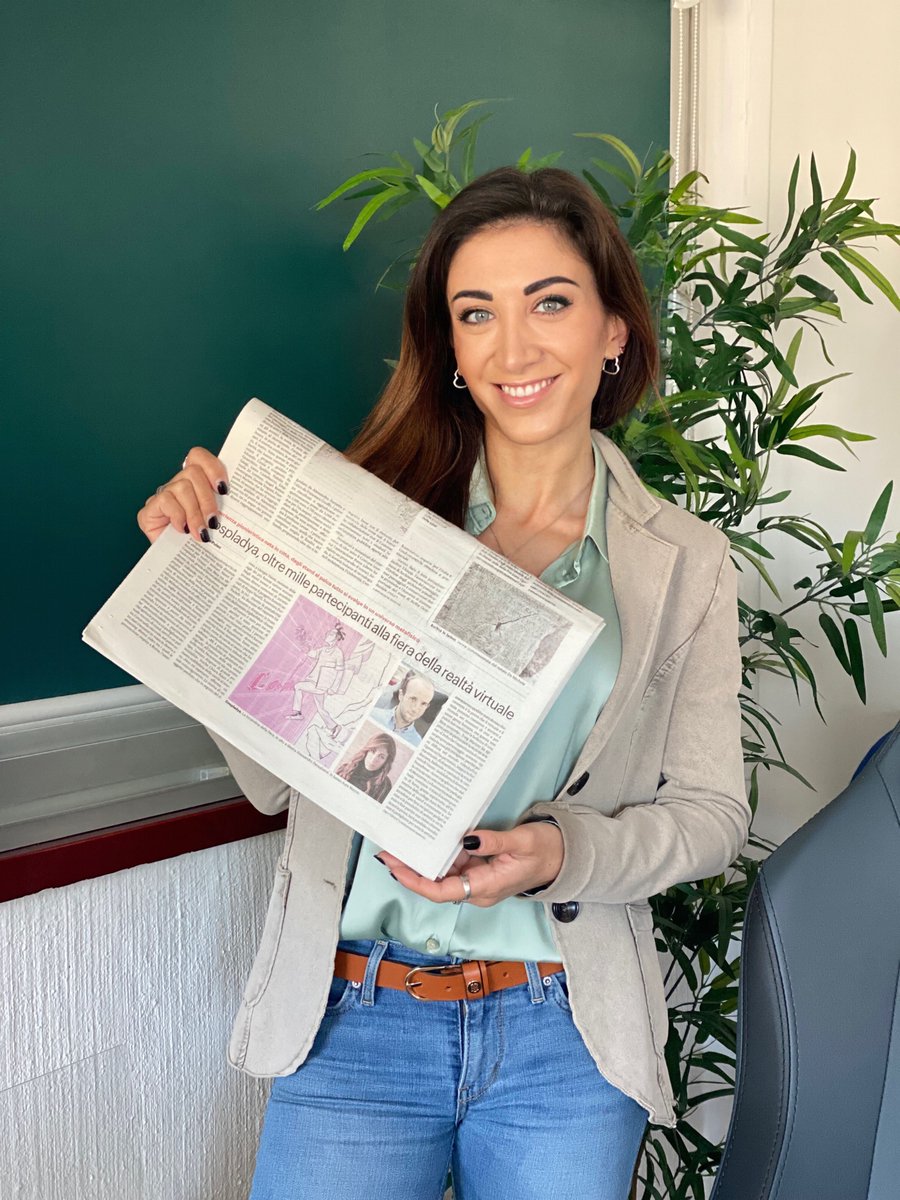 coderblock's tweet photo. @Cospladya e #Coderblock insieme sul Giornale di Sicilia di oggi per parlare di #CospladyaVirtual, la prima fiera dedicata ai mondi del fumetto, cosplay e videogame svoltasi nel nostro #metaverso 3D lo scorso weekend. https://t.co/ubkVuRR9Zd