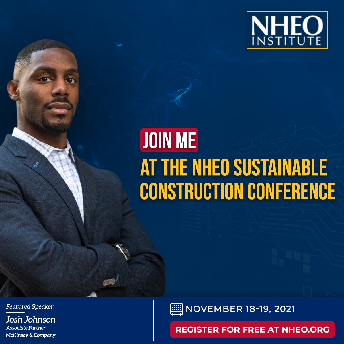 nheo's tweet photo. Join Joshua Johnson, Associate Partner at @McKinsey.  He will take a look at the full construction value-chain to discuss potential actions the global construction industry can take to lower GHG emissions and reduce its carbon footprint.👉 https://t.co/bmLDkWtfDO
#decarbonization https://t.co/DAhmhzBOeL