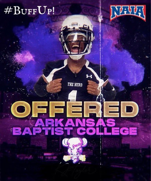 BLESSED To Receive An Offer From Arkansas Baptist College #AGTG <a href="/TheOfficialKo_2/">Kris Oliver</a> @SHTexanFootball