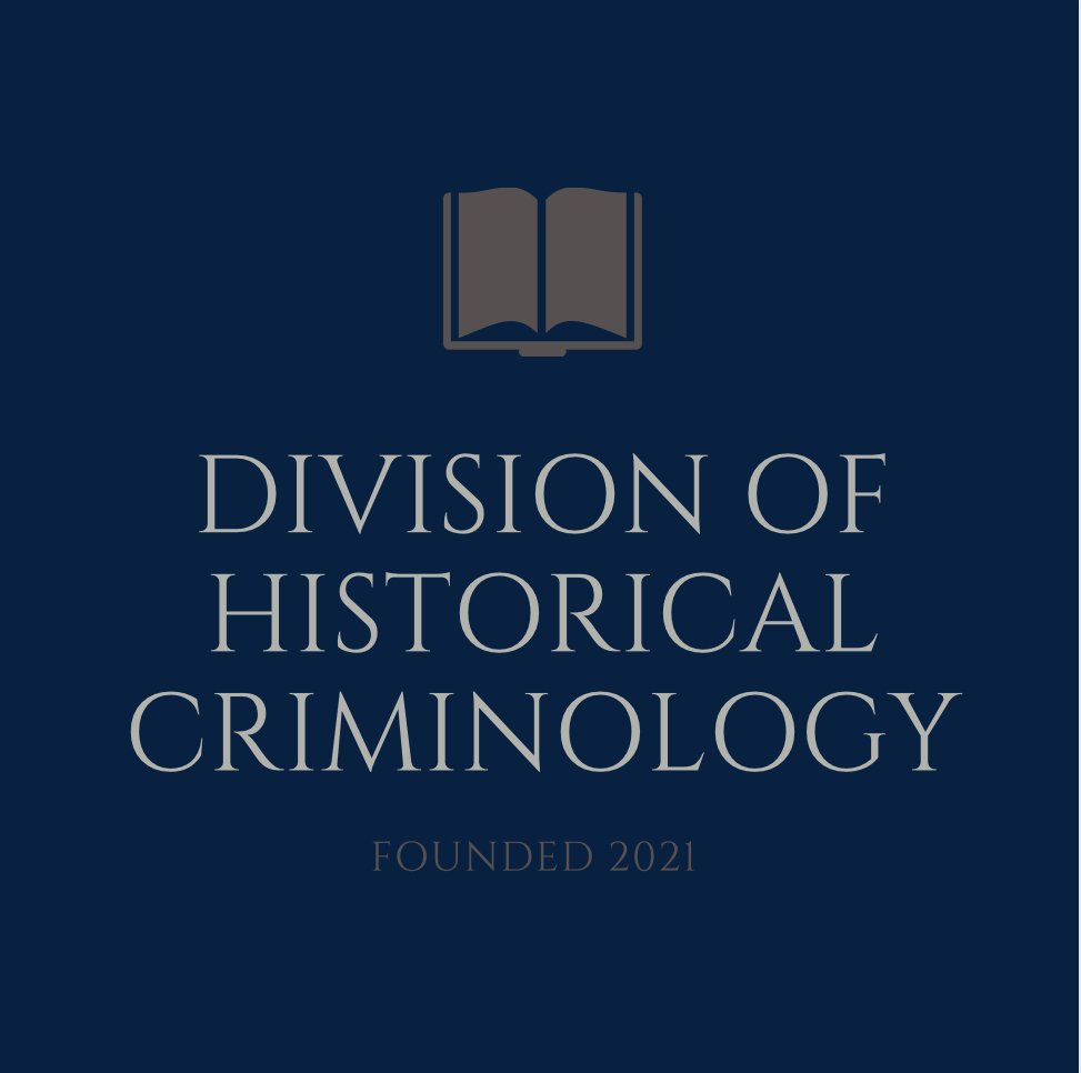 Historical Criminology Just In Time For Our Inaugural Session We D Like To Unveil Our Official Dhc Logo Many Thanks To The Very Talented Drlaurahuey For Designing The Logo And Setting