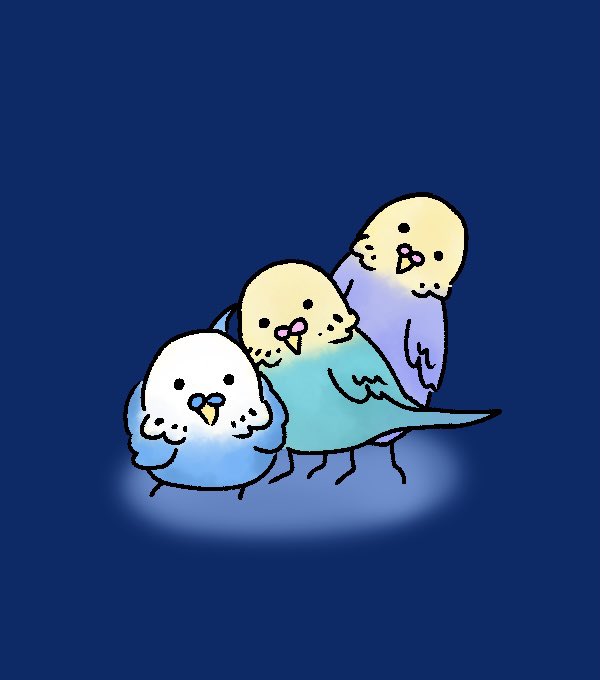 セキセイインコのtwitterイラスト検索結果 古い順