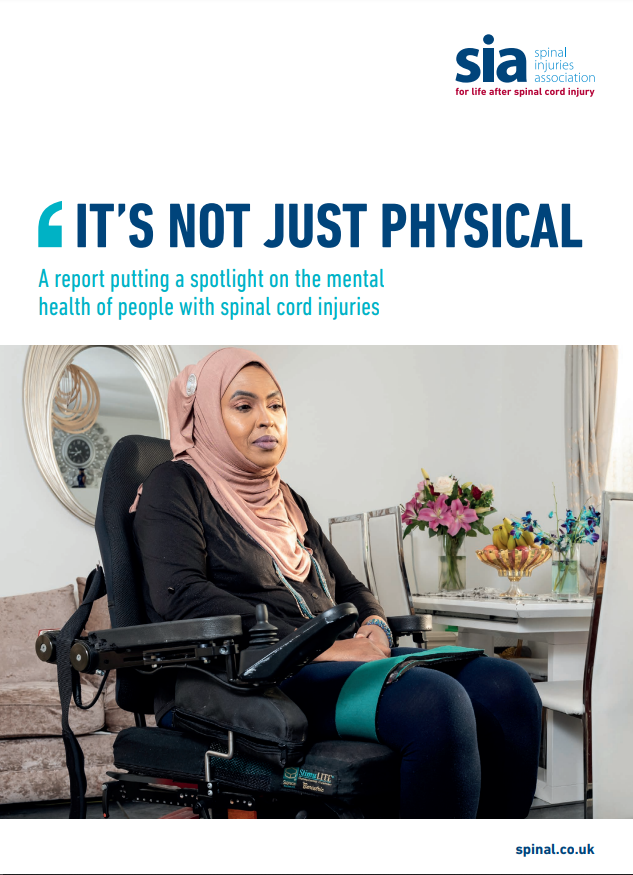 spinalinjuries's tweet photo. Our Mental Health report titled, 'It's not just physical' has been published. This report was produced in collaboration with the @UniofReading and the @UniOfBuckingham #itsnotjustphysical 🧠

Read the report: https://t.co/lmmQrOJV1V https://t.co/wx0yVQiegJ