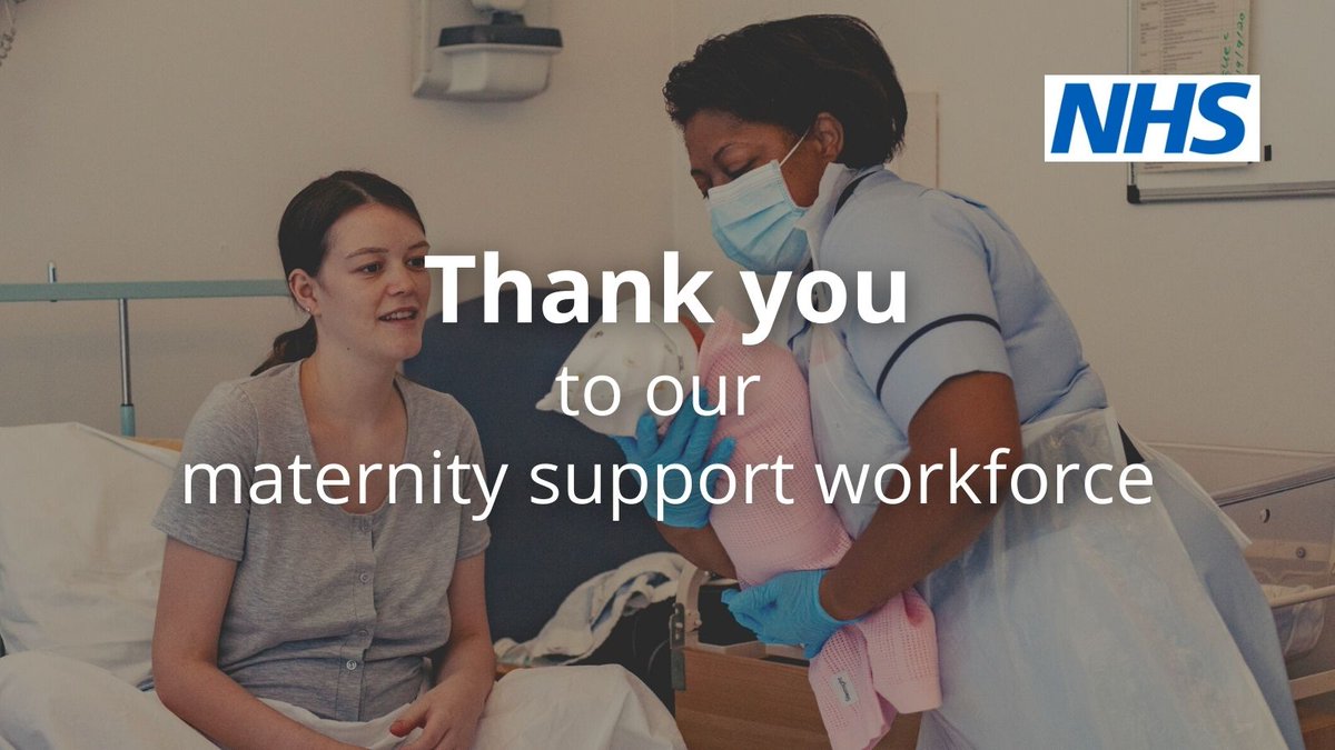 Happy #MSWWeek2021 to London's incredible maternity support workers. You are an integral part of our maternity teams and make a huge difference every day. If you want to find out more about these rewarding roles, visit ow.ly/QOaZ50GPMHR #WeAreHCSWs #WeAreTheNHS