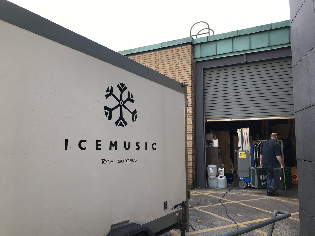 Welcome back ⁦@TerjeIsungset⁩ with Arctic Ice Music to ⁦<a href="/LakesideArts/">Lakeside Arts</a>⁩ ⁦<a href="/UniofNottingham/">Uni of Nottingham #WeAreUoN</a>⁩ #WeAreUoN Looking forward to tonight’s show!