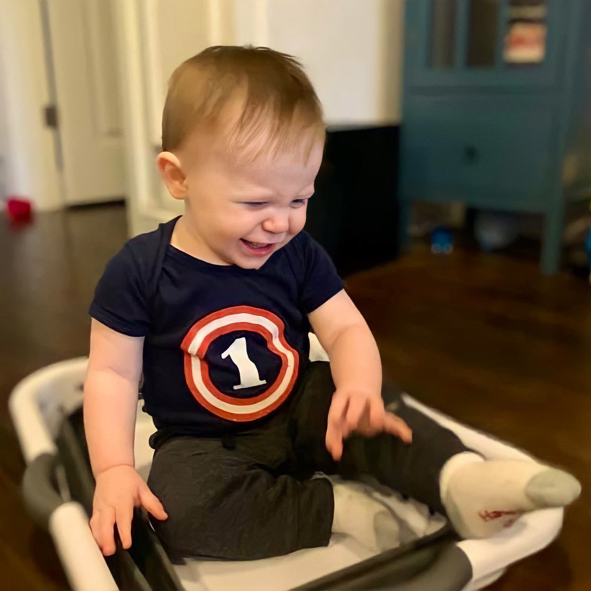 AnxiousBuckyDoe's tweet photo. 1. Baby Jake going home for the first time.
2. Jakey on his half birthday.
3. Jakey’s 1st birthday pic.
4. Jakey smiling bc he sees his cake had a “dino” on it.

He turned 2 yesterday (Nov 16th)
#MySisMakesBeautifulBabies #loml  #WatchJakeyGrow #JakeyJake #JakeyLovedHisCakey https://t.co/DJmilc5eHQ