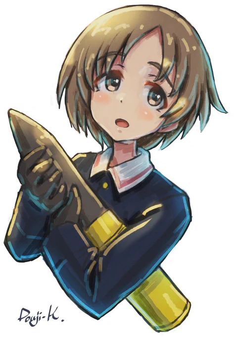 #ガルパン #garupan #GuP #丸山紗希
ライブ配信中に描きました
大洗うさぎさんチームの丸山紗希ちゃん<ちょうちょ!
1H+ https://t.co/6wXkx508ws 