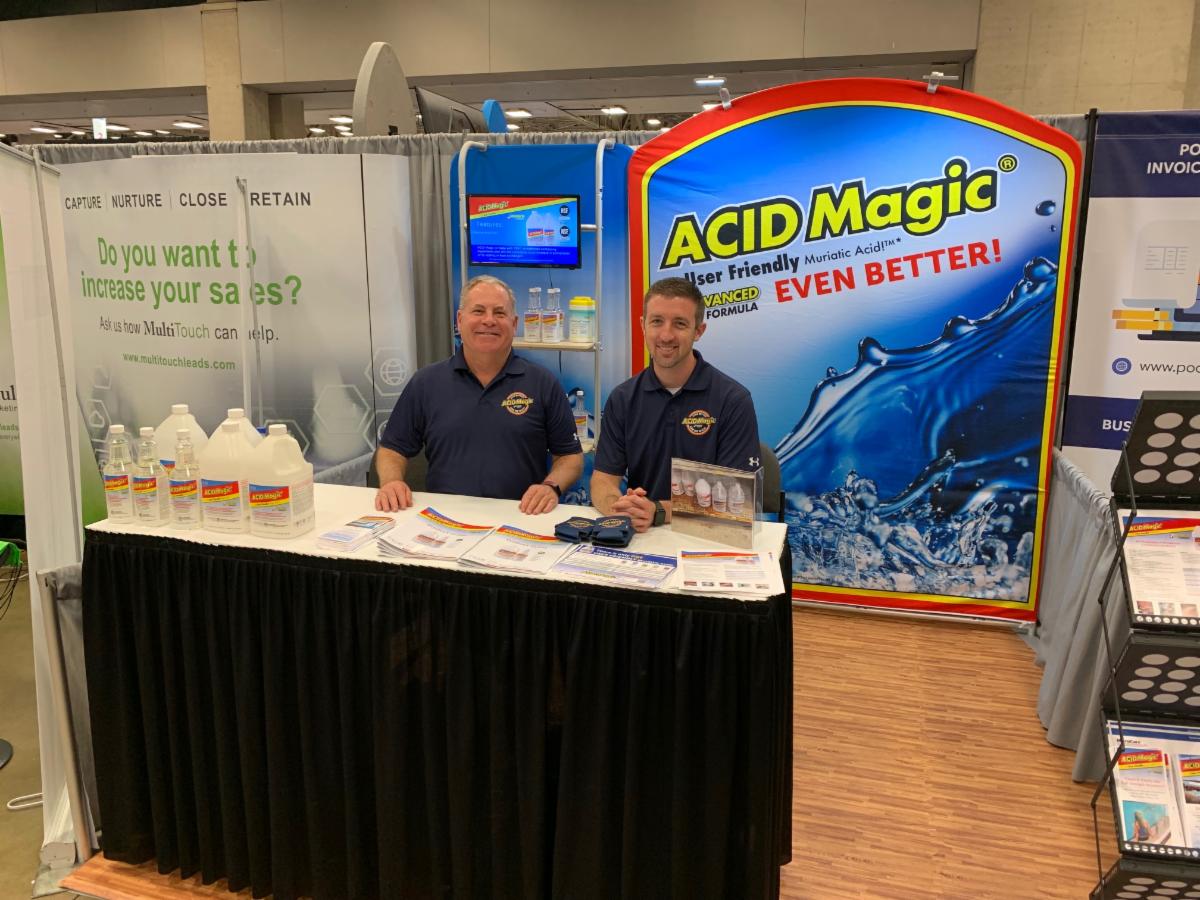 AcidMagicUSA's tweet image. Come join us at International Pool Spa Patio Expo in Dallas, Texas! Stop by booth #1711 and learn what makes ACID Magic the best alternative to standard muriatic acid for pool applications! #ACIDMagic #IPSP