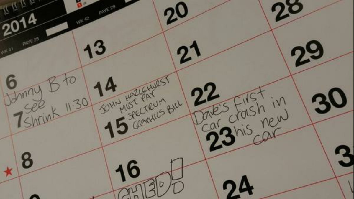 johnhaze75's tweet photo. Left in 2018 but the writing was on the wall back in 2014, the unofficial calender never lied cocker ! @huddblade https://t.co/iyxEzOwZaA