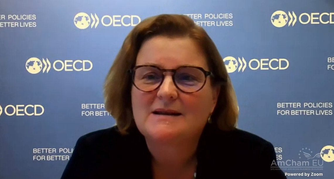 AmCham EU (@amchameu) on Twitter photo Digital is one of the biggest challenges we face today says <a href="/OECD_BizFin/">OECD Business and Finance</a>'s <a href="/MathildeMesnard/">Mathilde Mesnard</a>. Competition in digital markets differs in many ways compared to traditional markets
#CompetitiveEU #DMA Digital is one of the biggest challenges we face today says <a href="/OECD_BizFin/">OECD Business and Finance</a>'s <a href="/MathildeMesnard/">Mathilde Mesnard</a>. Competition in digital markets differs in many ways compared to traditional markets
#CompetitiveEU #DMA