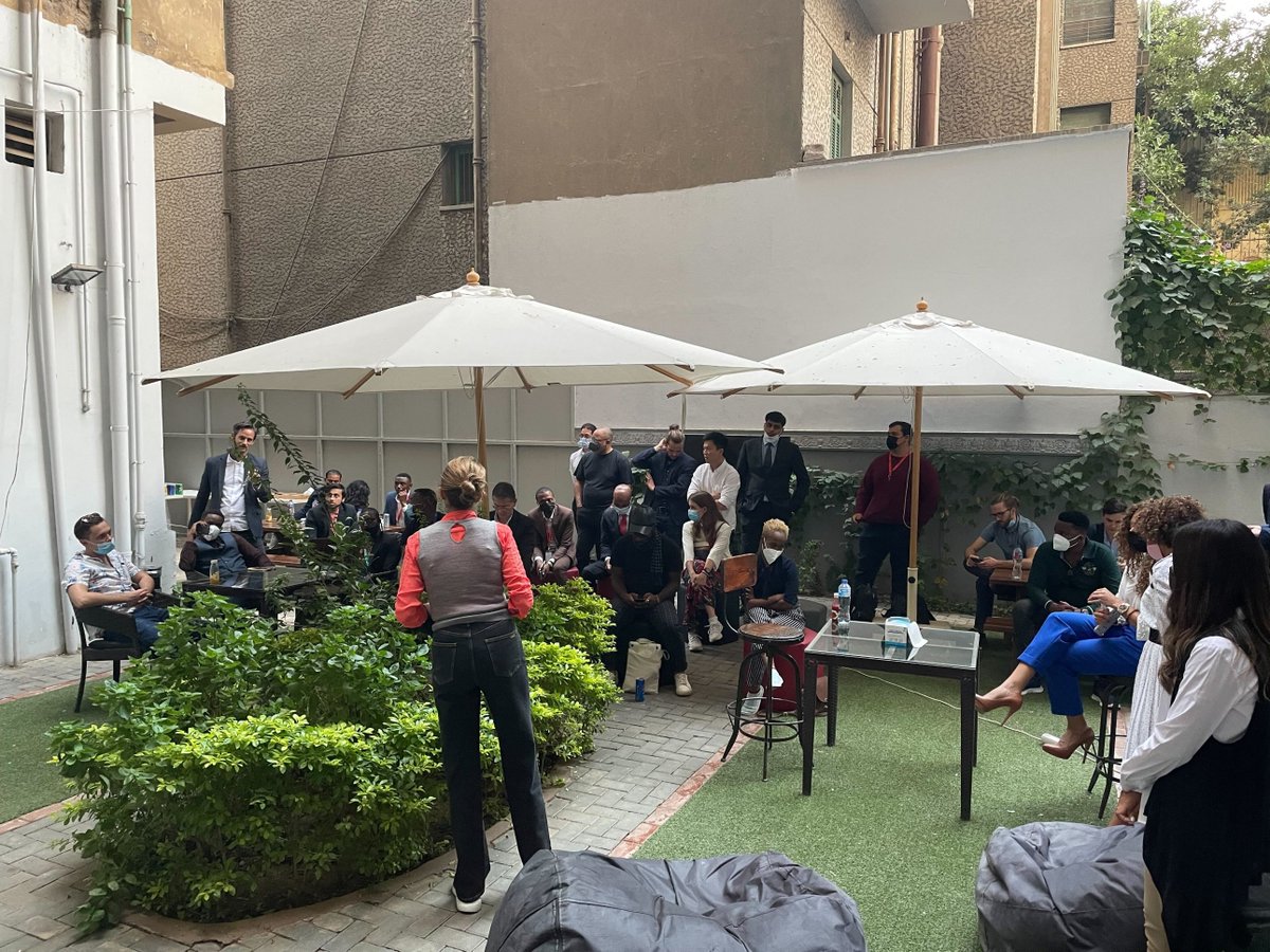 Flat6Labs's tweet photo. It was lovely having @AfriFintech visit our office today in Cairo and meet some of our startups!
#Flat6Labs #AFTSCAIRO #AFTS #Africa #Fintech https://t.co/x06zA2Lbp1
