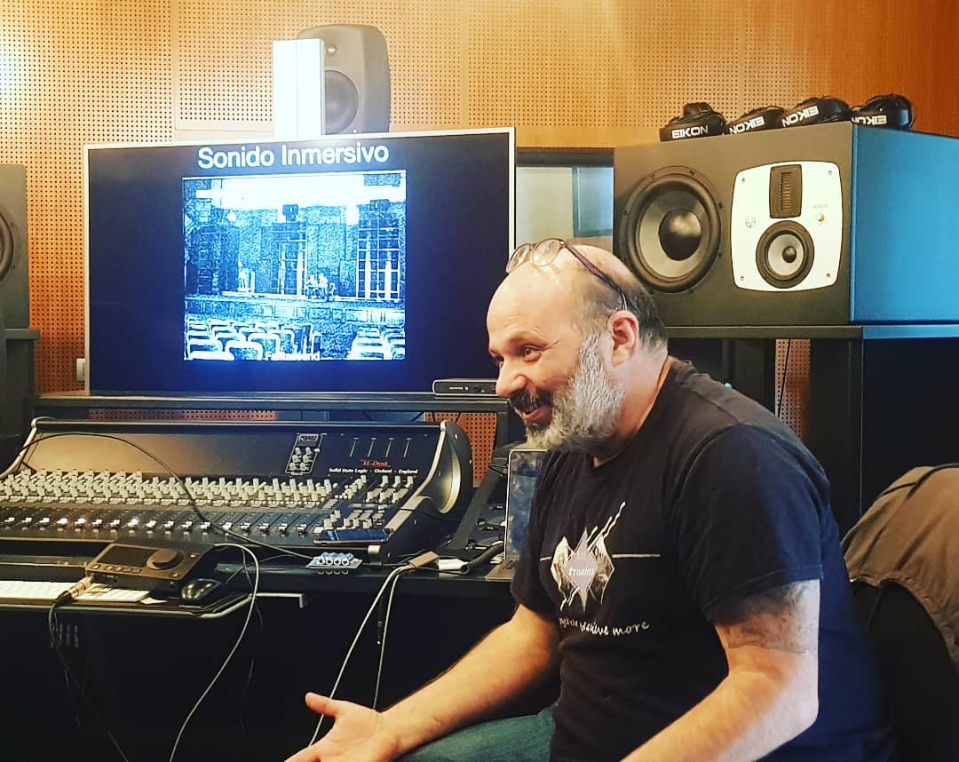 merging_tech's tweet photo. @ZentralMedia presentation with Merging Technologies products around Spain.
Suso Ramallo gives a great lecture about #immersiveaudio, Marcel Vila explains the Anubis Music Mission and Enric Blanch explains the Anubis Monitoring Mission.
#pyramix #daw #microfusaescuela #microfusa https://t.co/z8WfgyW9JX