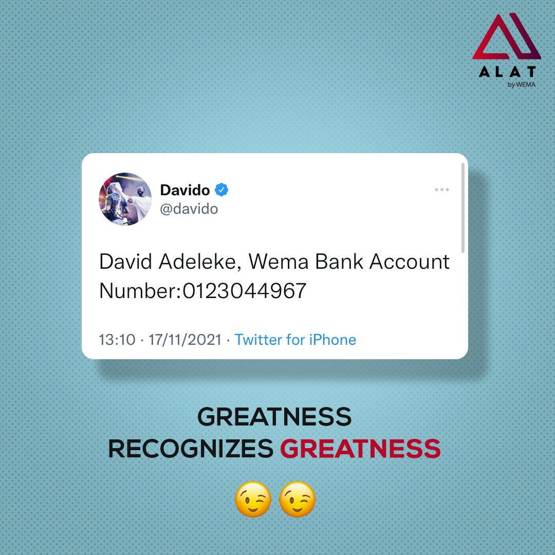 We heard your GOAT called our name. Well…
#ALATgoals #ALATmakessmile. #30BG #30billiongang