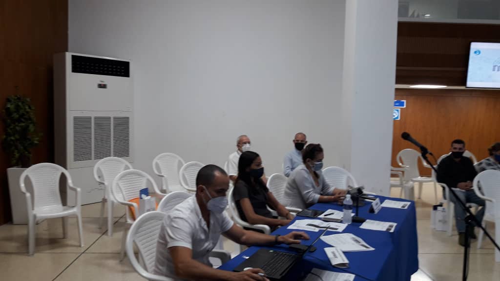 GEIC_DICE's tweet photo. Con la presencia de @AriDeCuba, presidenta del Geic, así como de @Amaurys75358392 vicepresidente da inicio el concurso #Innova2021
El jurado:
⭕ Ailyn Febles
⭕ Zamira Segoviano
⭕ Carlo López Paz
⭕ Glauco Guillen Nieto
⭕Alejandro Ruiz Douglas
⭕ Hugo Fernández https://t.co/1xEe7wvgi0