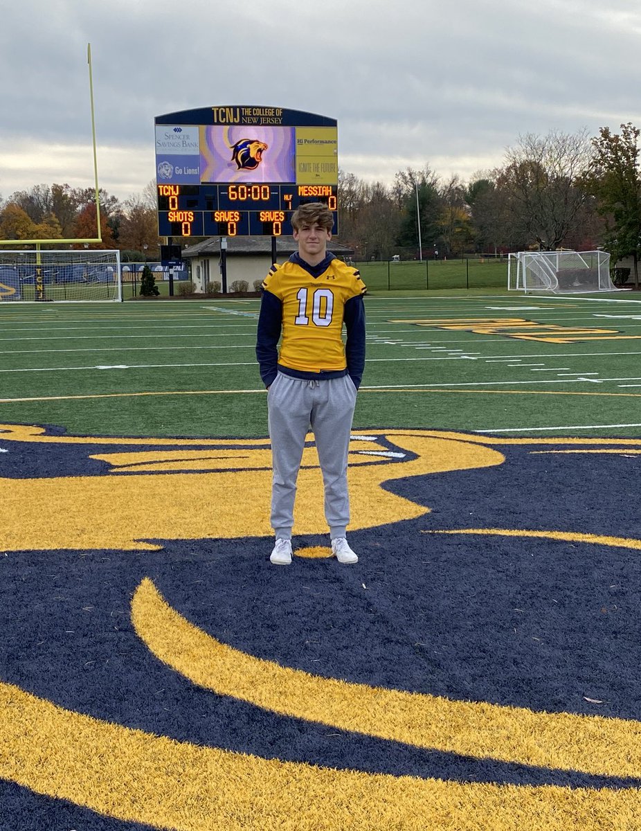Thanks to <a href="/CJendryaszek/">Coach Jendryaszek</a> for a great visit this past Sunday! I really enjoyed everything <a href="/TCNJfootball/">TCNJ Football</a> had to offer, along with the amazing campus.