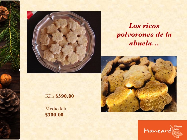 manzardpostres's tweet photo. Oferta navideña. Ya puede hacer tus pedidos al 5580402127.
Los tradicionales polvorones de naranja y canela. Los favoritos para consentir a tus seres queridos. https://t.co/jwTVt7yae1