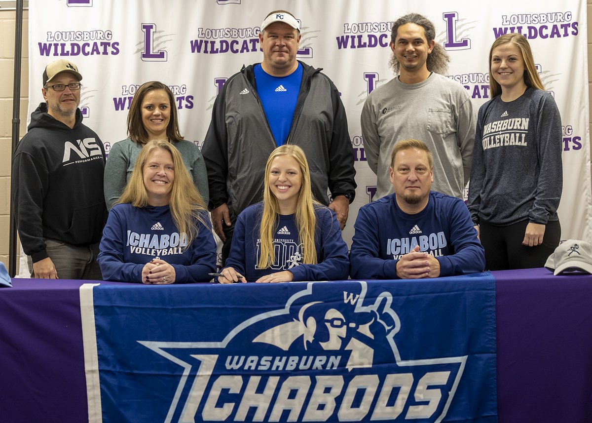 Louisburg Sports Zone (@andysportscribe) on Twitter photo Corinna McMullen signed her letter of intent to play volleyball at Washburn next fall. McMullen has been an all-league and all-state player for the Lady Cats and has been the team's starting setter since her freshman year. Congrats <a href="/McmullenCorinna/">Corinna McMullen</a> and best of luck at <a href="/IchabodVB/">Washburn Volleyball</a>! Corinna McMullen signed her letter of intent to play volleyball at Washburn next fall. McMullen has been an all-league and all-state player for the Lady Cats and has been the team's starting setter since her freshman year. Congrats <a href="/McmullenCorinna/">Corinna McMullen</a> and best of luck at <a href="/IchabodVB/">Washburn Volleyball</a>!