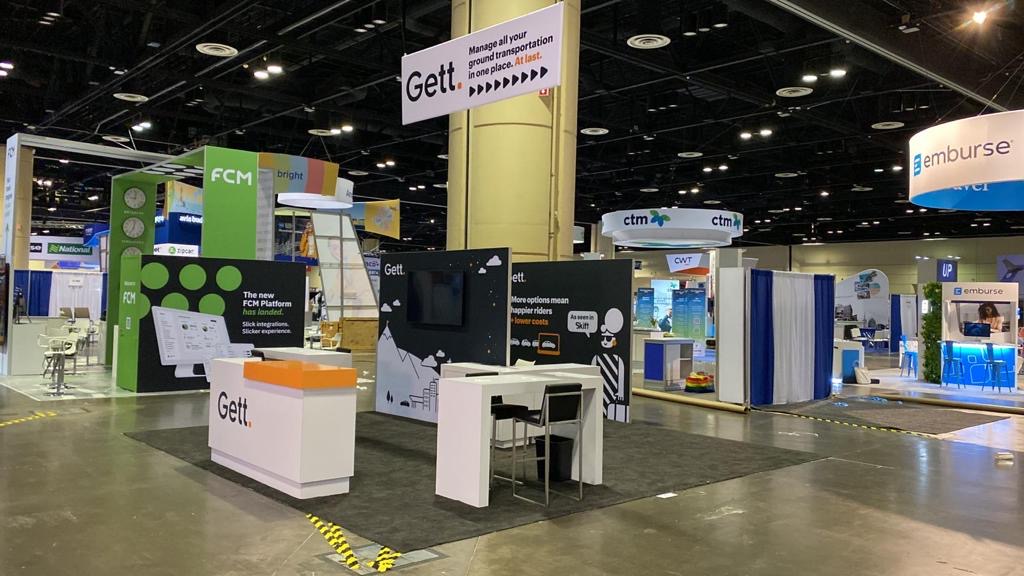 Gett_UK's tweet photo. The Gett stand is ready and raring for action...

Now we're just counting down to the moment #GBTA2021 finally gets underway!

#GBTA #Businesstravel #GBTAglobal #ReadySafeTravel https://t.co/mKTCYvF7zJ