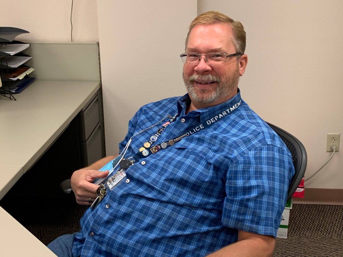 We can't say #ThankYou enough to our Volunteer Coordinator Mike for his many years of dedicated volunteer service to our department.  We wish you luck in all of your new endeavors. You will be missed. ❤