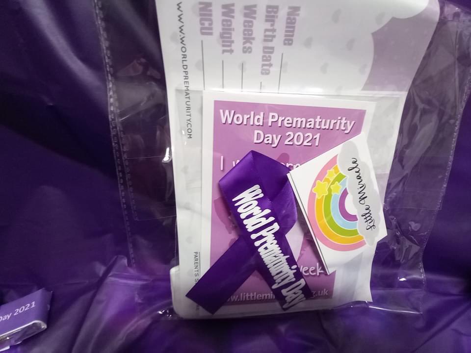 r_hian's tweet photo. It’s #WorldPrematurityDay and we’ve got in on the action at the SuRNICC at Glan Clwyd @BCUHBBest @BetsiCadwaladr 
Lots of goodies for our gorgeous babies, as well as their parents and fabulous staff 👶🏻 💜 https://t.co/bxTCOXrfw2