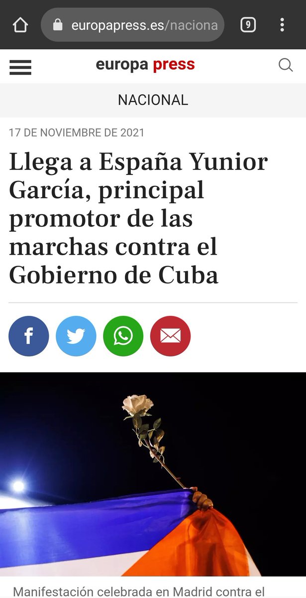 Dijeron que el 'promotor' de la marcha en Cuba estaba desaparecido y responsabilizaban al Gobierno cubano por su vida. Resulta que el hombre anda por España.