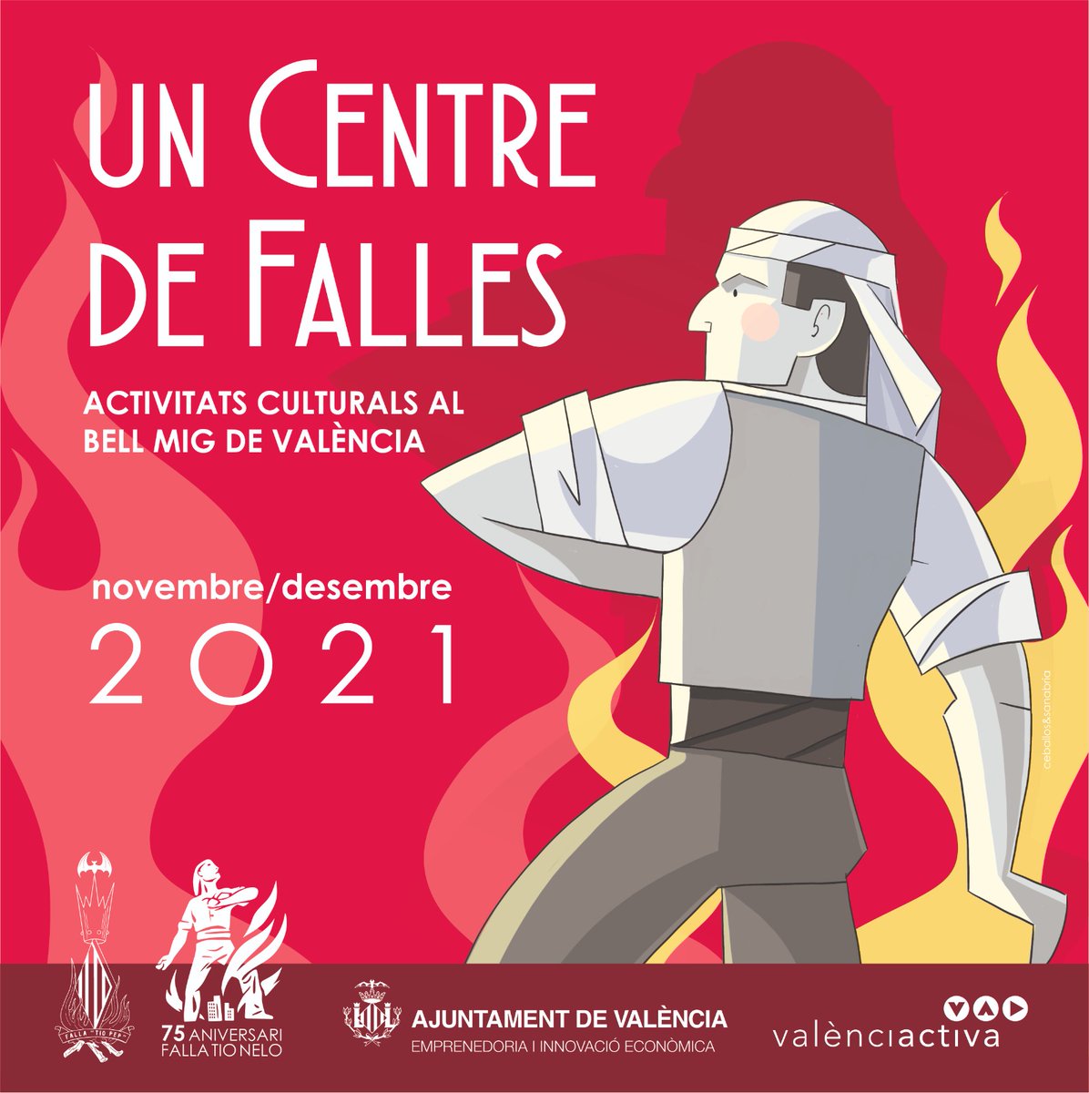 Per als pròxims dies, estem preparant un fum d'activitats dirigides a dinamitzar el centre històric.
Esteu tots convidats a participar.
Vos esperem!
Patrocina <a href="/AjuntamentVLC/">Ajuntament València</a> #uncentredefalles #tornaeltionelo #mesquefalles