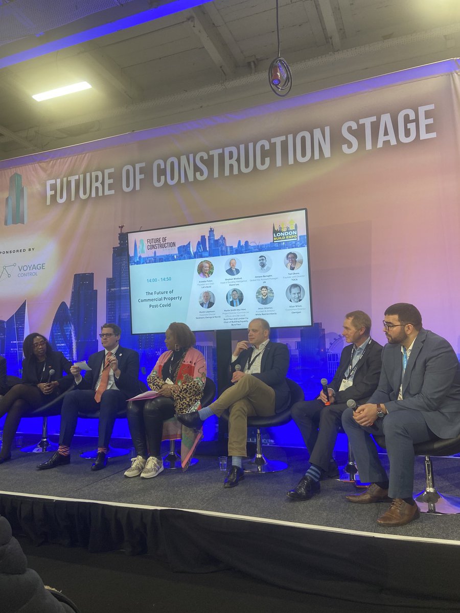 “The office has changed post-covid. People want more space per employee in their office. People want spaces that support their well-being, and something special that separates their offices from the spaces many work from home in”. - ⁦⁦@MartinSurveyor⁩