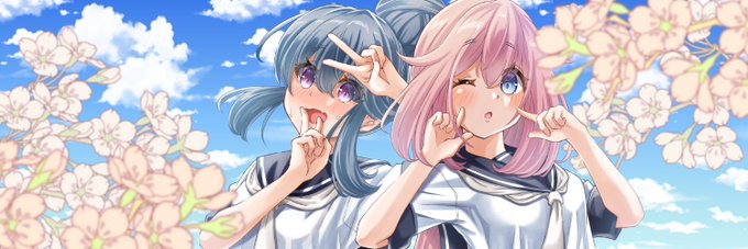 新しいヘッダー画像 のtwitterイラスト作品 人気順
