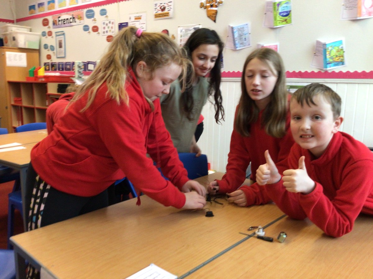 Making electricity in Primary 6 this afternoon