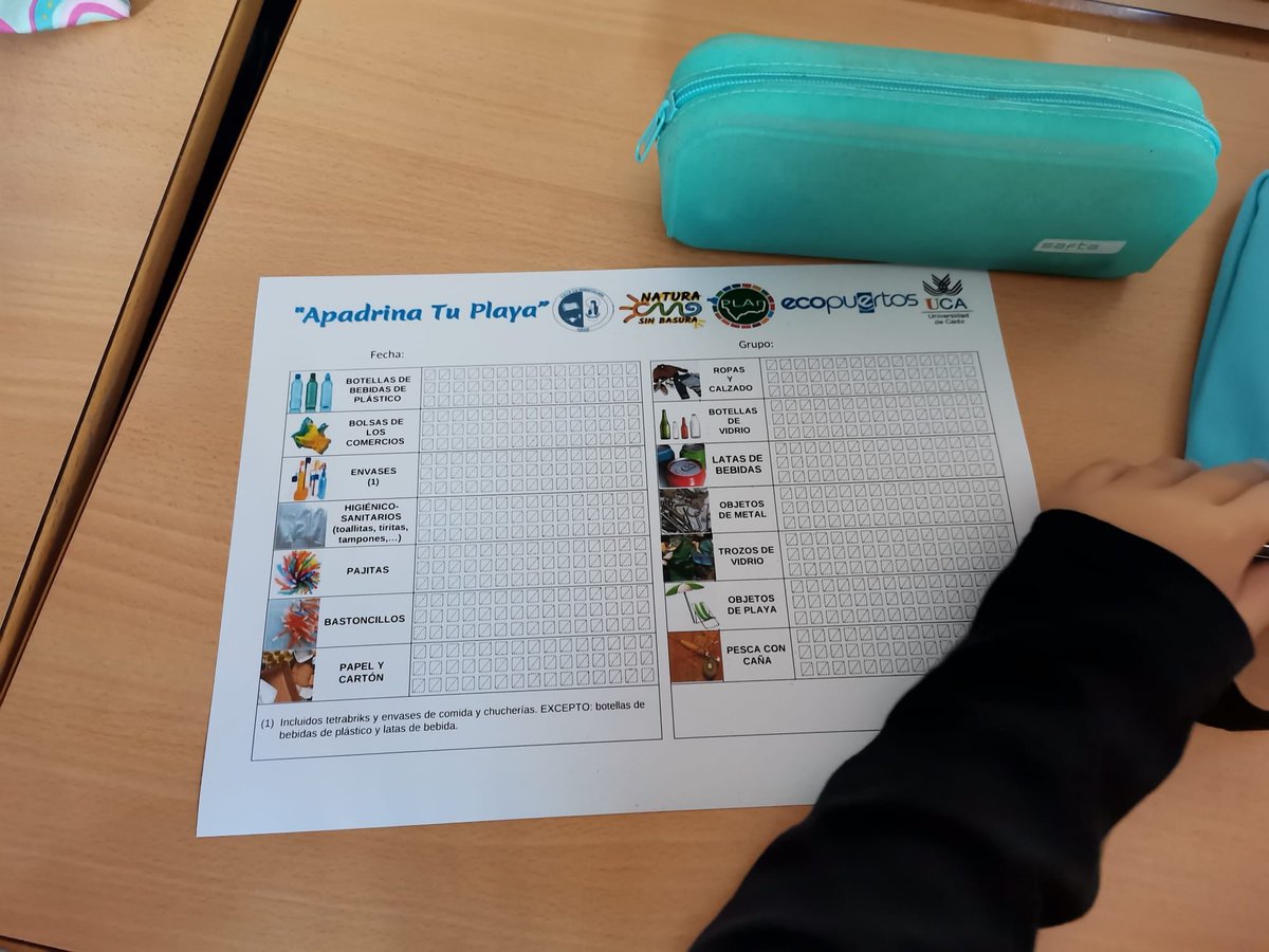CadizCoordina's tweet photo. Entre pataíta y quejío 💃🏻 os contamos que el alumnado del #CEIPLaInmaculada estuvo el viernes limpiando y clasificando los residuos que encontraron en la playa que tienen apadrinada  🐠🐚
♻️ ¡Gracias por cuidar nuestro entorno chic@s!
https://t.co/pPbSGpdXaC https://t.co/EFd5zd8qMe