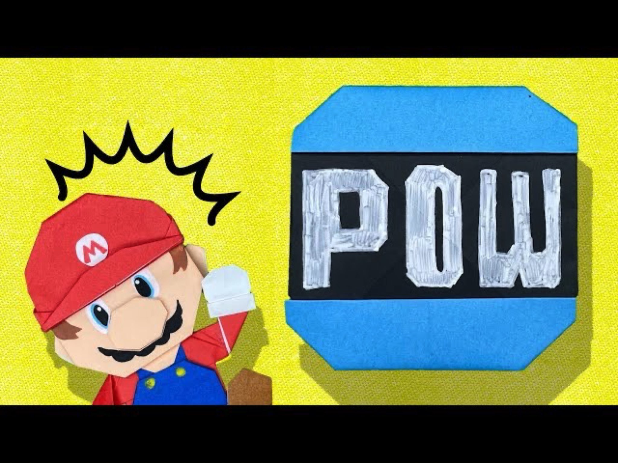 Twitter এ おりがみフィギュア 折り紙作家 ボンッとアイテム発動 トゲゾーがたくさんいたらこれ便利だね Powブロックの作り方 T Co Fchivpzxqt マリオ Mario マリオカート マリオコレクション マリオブラザーズ Powブロック 折り紙